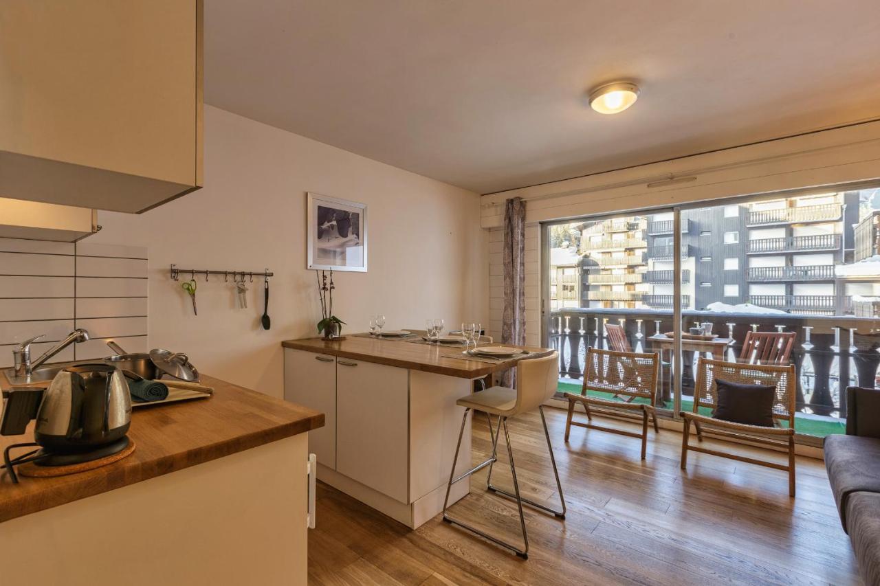 Appartement Clos Du Savoy 2C Bat A2 - Happy Rentals Chamonix Luaran gambar
