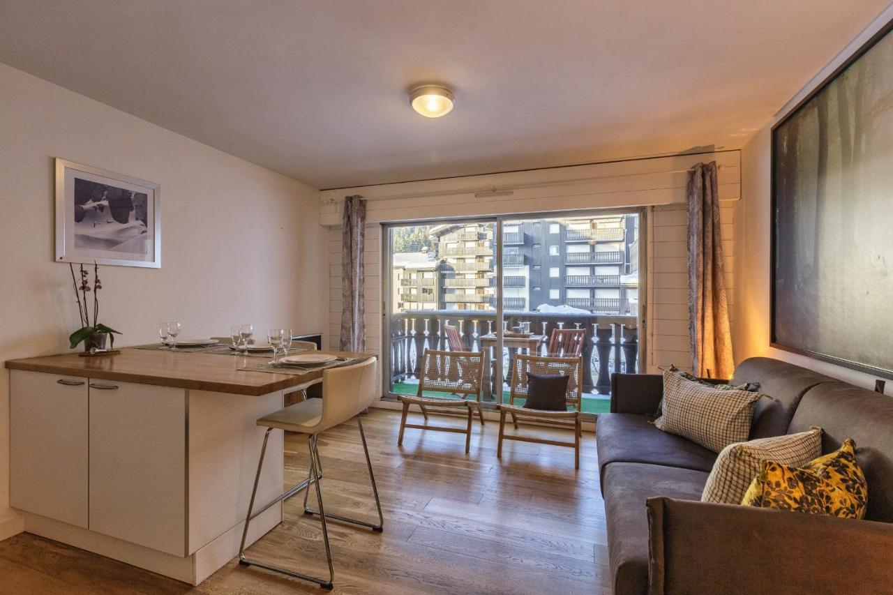 Appartement Clos Du Savoy 2C Bat A2 - Happy Rentals Chamonix Luaran gambar